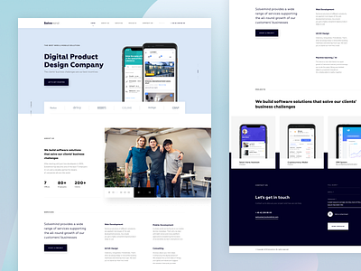 Product Design Company Website