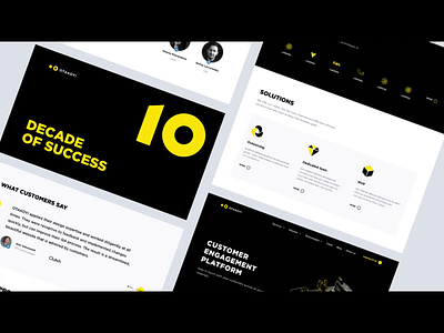 SHOWREEL OTAKOYI 2021 | DECADE OF SUCCESS agency animation glitch interface motion design motion graphic otakoyi ui ux video web