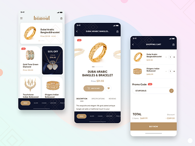 Jewelry E-Сommerce iOS App
