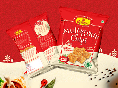 Haldiram Multigrain packagingdesign packagingdesigncompany productdesign