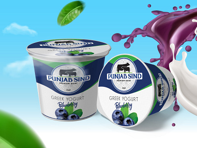 Punjab Sindh Greek Yogurt creativedesign packagingdesign packagingdesigncompany productdesign