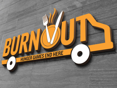 Burnout Logo Design brand design brand identity branding creativedesign graphic design icon logo logo design