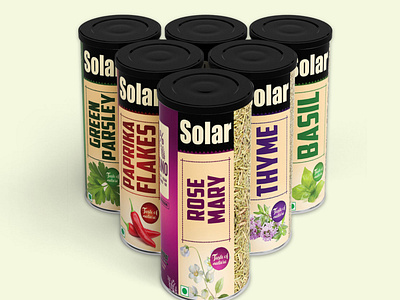 solar herbs spices box packaging design brand identity branding creative design masala box packaging masala packaging design packagingdesign product design solar masala packaging spices packaging design