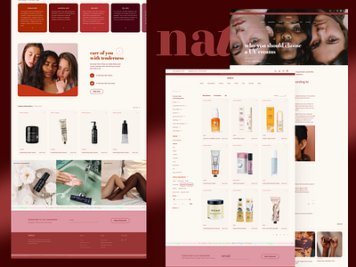 ecommerce cosmetics Natyo