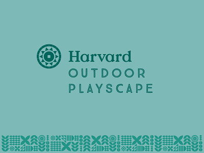 Harvard Outdoor Playscape garden geometric outdoor outdoorlearning playscape