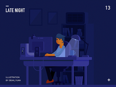 late night late night illustration