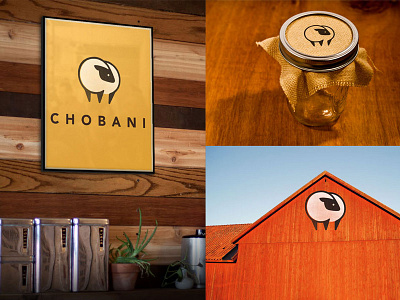 Chobani Materials chobani design graphic identity logo yogurt