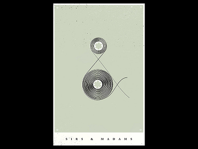 Sirs & Madams Poster band cassette design graphic illustration music poster rock tape