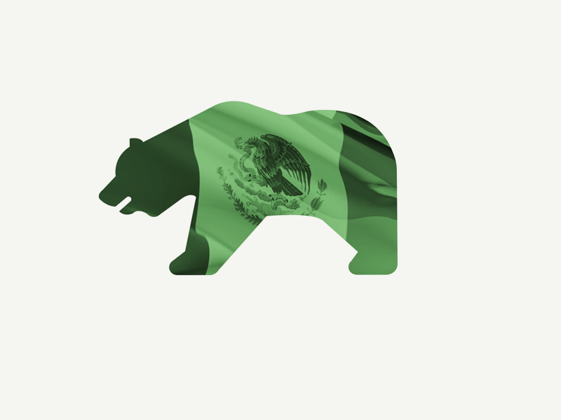 Grizzly animated bear ca california design gif graphic grizzly logo political