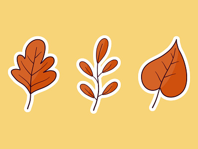 Fall Leaves Illustrations