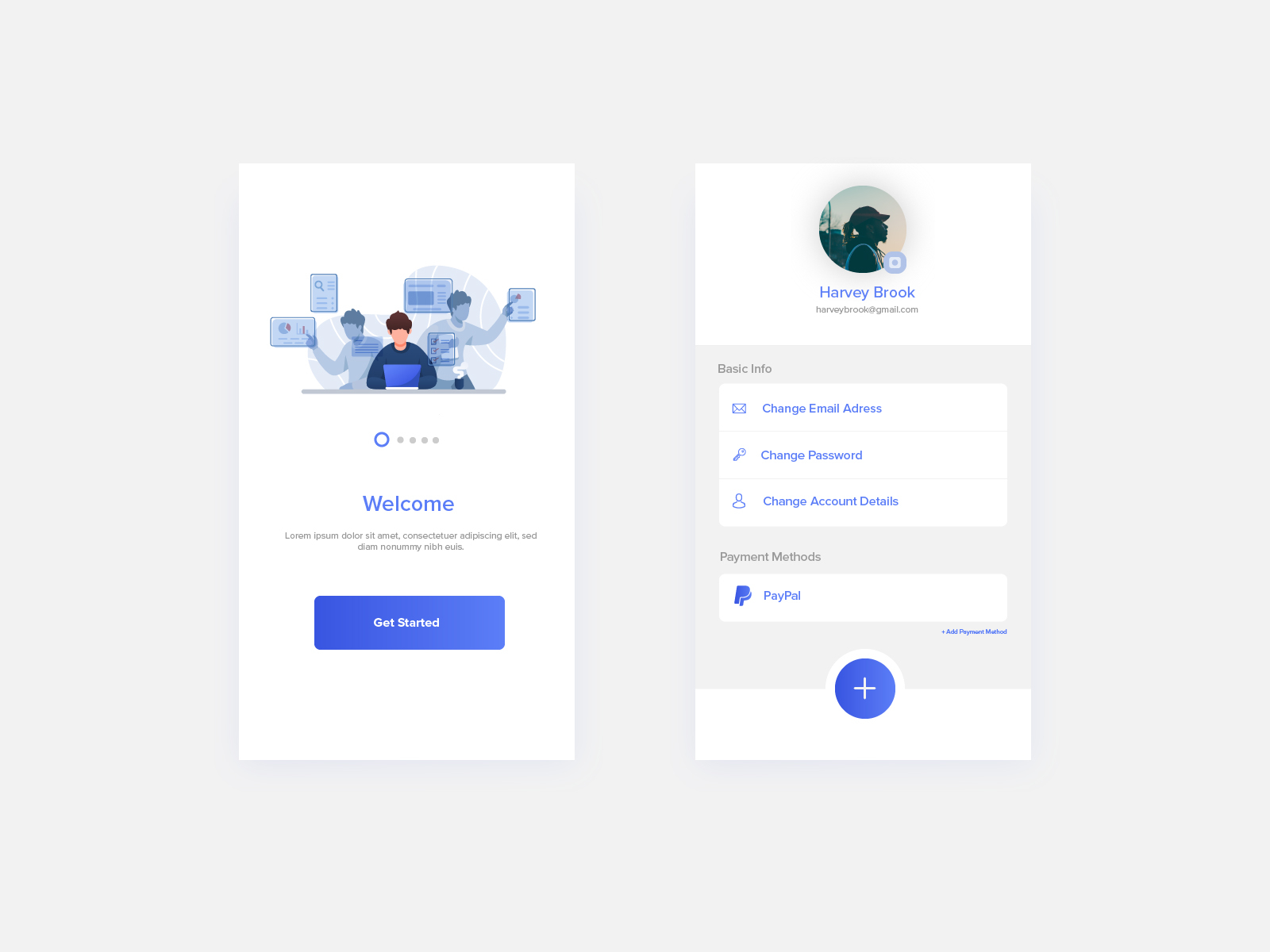 User Settings by Stefan on Dribbble