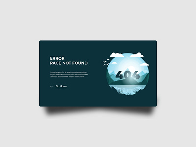 #DailyUI Day 8 - 404 Page dailyui ui web