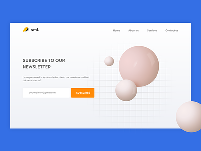 #DailyUI Day 26 - Subscribe