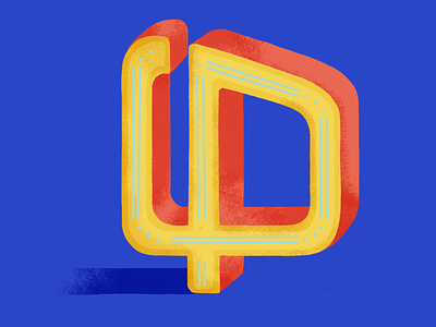 36 days of type: Q 2020 36daysoftype07 colors palette dribble illustration lettering