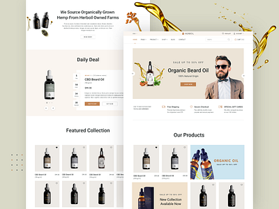 HERBOIL - Beard Oil Online Store V3