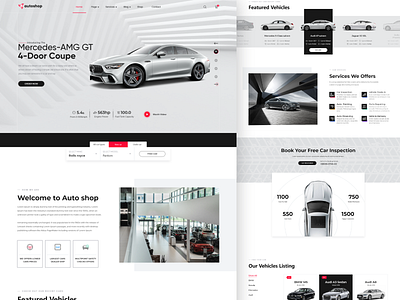 AutoShop - Home page