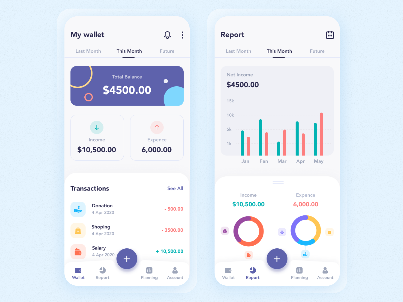 shared expense tracker app