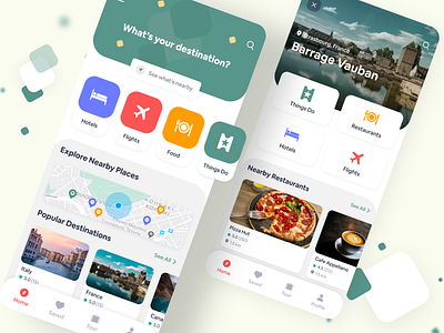 Travel service - Mobile App