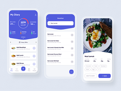 Diet & Food Tracker App