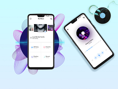 Music Player apps design apps screen music music app song uidesign ux ui