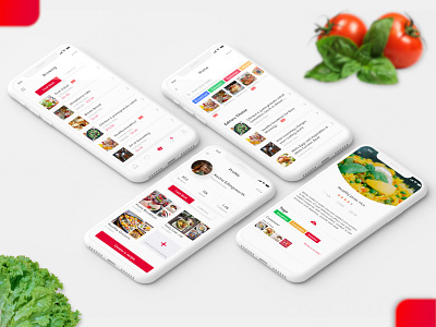 Cookbook app UI