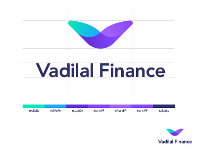 Vidilal Finance Logo Branding Concept