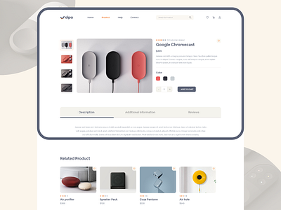 E-Commerce / Product Details Page