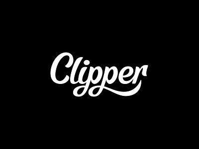 Clipper app brush custom hand lettering lettering logo script