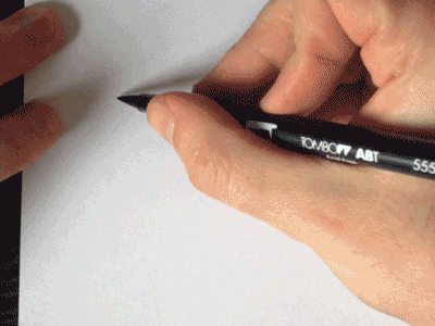 Magic! [GIF] brush hand lettering lettering script type typography