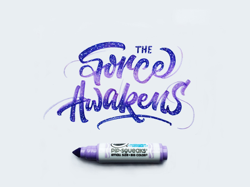 The Force Awakens by Colin Tierney on Dribbble