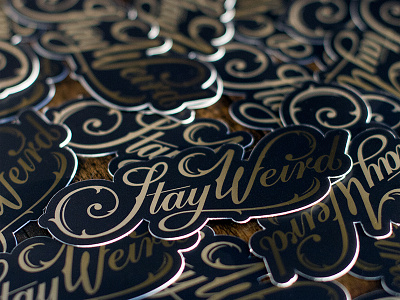 Stay Weird Sticker