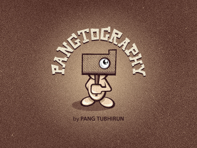 Pangtography V3 camera illustration logo photography
