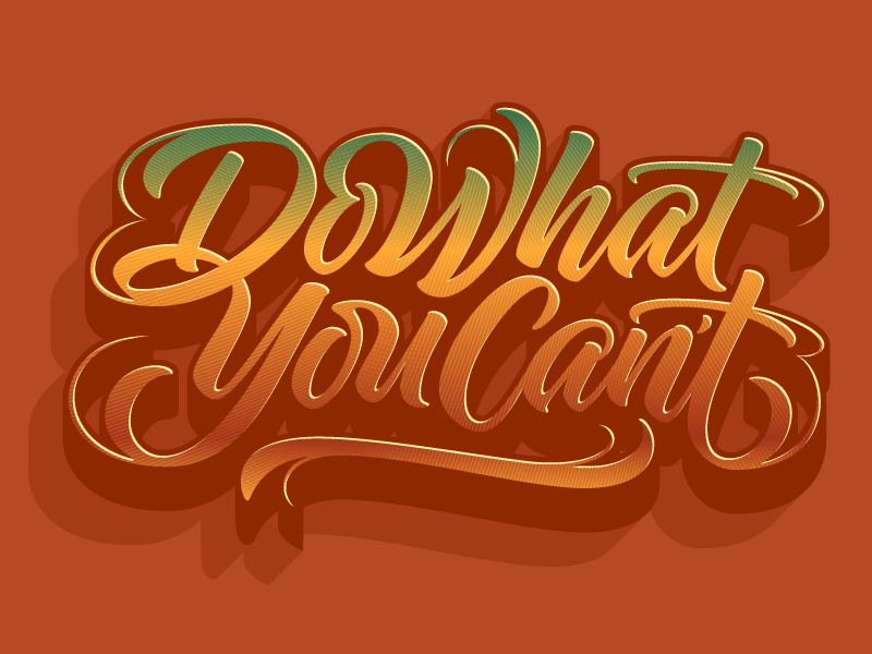 Do What You Can’t by Colin Tierney for Creative South on Dribbble