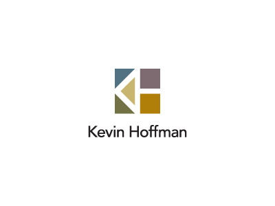 Kevin Hoffman h k kh logo monogram