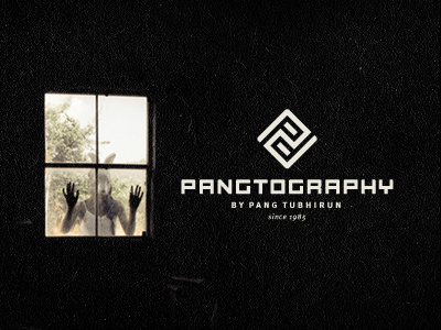 Pangtography Promo logo photography pp typography vintage