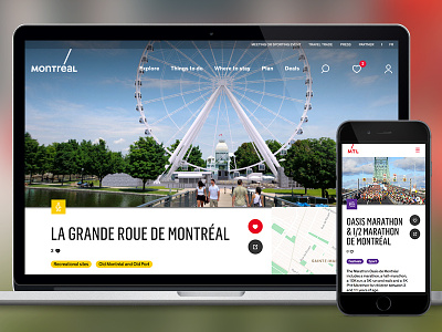 Tourisme Montréal | Discover your Montréal css drupal html javascript vuejs web development website