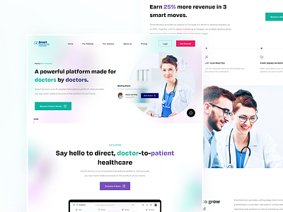 Smartdoctors Doctors Landing Design