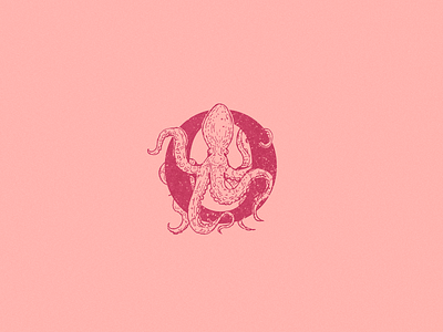 O: Octopus. 36 days of type 36daysoftype art illustration kraken logo logotype o octopus pulpo sea creature tentacles