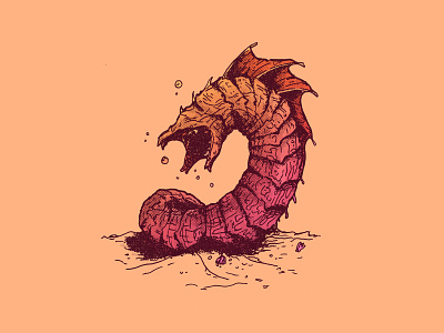 Drawing Worm designs, themes, templates and downloadable graphic elements  on Dribbble