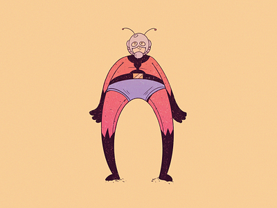 A for Ant Man 36 days 36 days of type ant antman art cartoon character character design drawing hank pym illustration marvel marvel comics superhero type typography