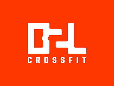 B2L Crossfit logo crossfit logo negative space