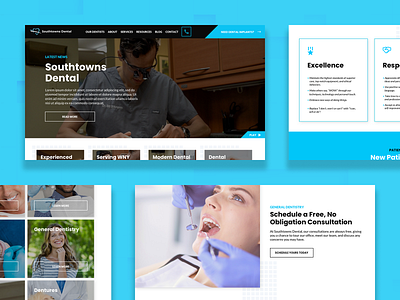 Southtowns Dental app application experience branding agency design development engineering experience identity solution ui user experience user interaction user interface user solutions ux venture visual web experience website concept website design