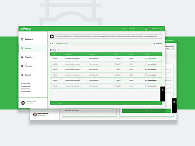 RentPrep: Application (Services)