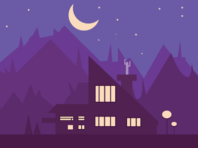 Night Shot illustration illustratorcc