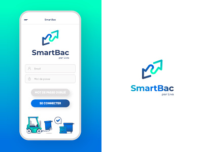 🛻 SmartBac ⚙️ authentication branding design designapp supply chain ui uidesign ux uxdesign
