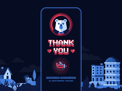 🕹️Happy New Year 2021 🧨 2021 aftereffects animation bear gaming illustration illustrator love retro design retro gaming vector wishes