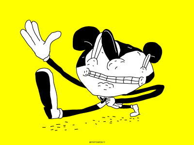 Mickley Mouse design illustration mickey mouse