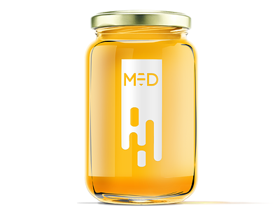 Honey minimalistic label design honey label design minimalism