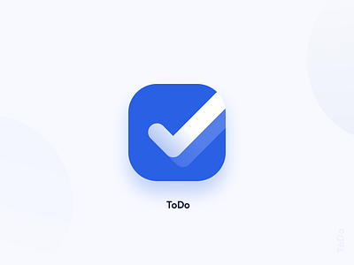 ToDo - App Icon app icon icon app icondesign ios mobile app icon mobileappdesign ui