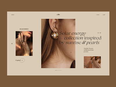 Câlin Jewelry | First Screen